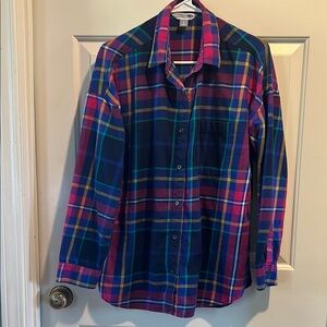 Old Navy Multicolor Plaid Shirt